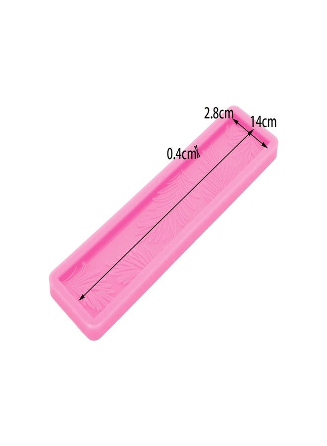 Angel Wings Shiny Rectangle Silicone Molds Bookmarks Mold Epoxy Resin Casting Mold for DIY Bookmarks Keychain Charms Making Jewelry Craft Moulds Polymer Clay Mold - Image 2