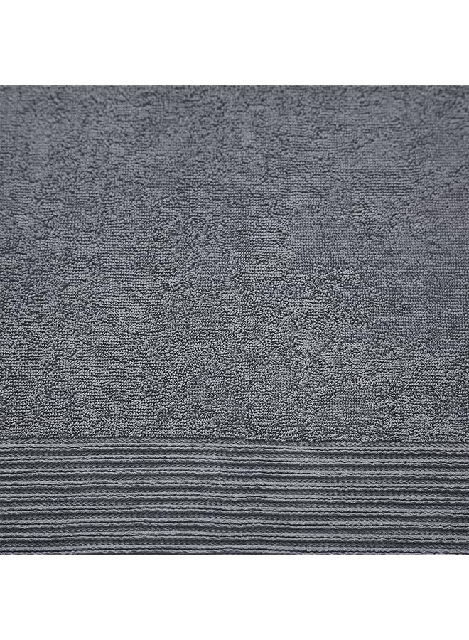 erorex Cotton Towel Set Absorbent Fast Drying 10 Piece Towels Bathroom Decor Marble Solid Pattern Includes 2 Bath 4 Face And 4 Hand Towels Gray - Image 3