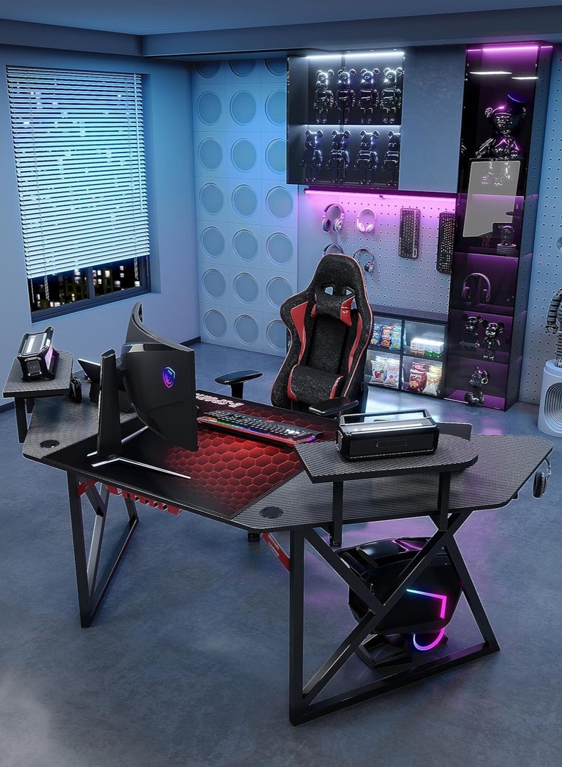 Generic Large 180cm Wing-Shaped Studio and Gaming Desk  - Image 5