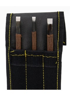 Rubik 3 Pieces/Set Wood Carving Chisels Tool Knife, Woodworking Hand Tools Craft Kit  - Image 1