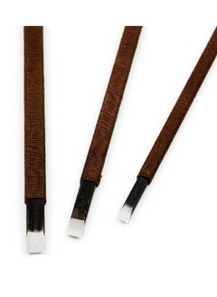 Rubik 3 Pieces/Set Wood Carving Chisels Tool Knife, Woodworking Hand Tools Craft Kit  - Image 2