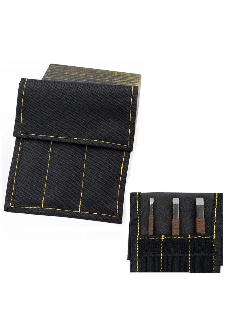 Rubik 3 Pieces/Set Wood Carving Chisels Tool Knife, Woodworking Hand Tools Craft Kit  - Image 3