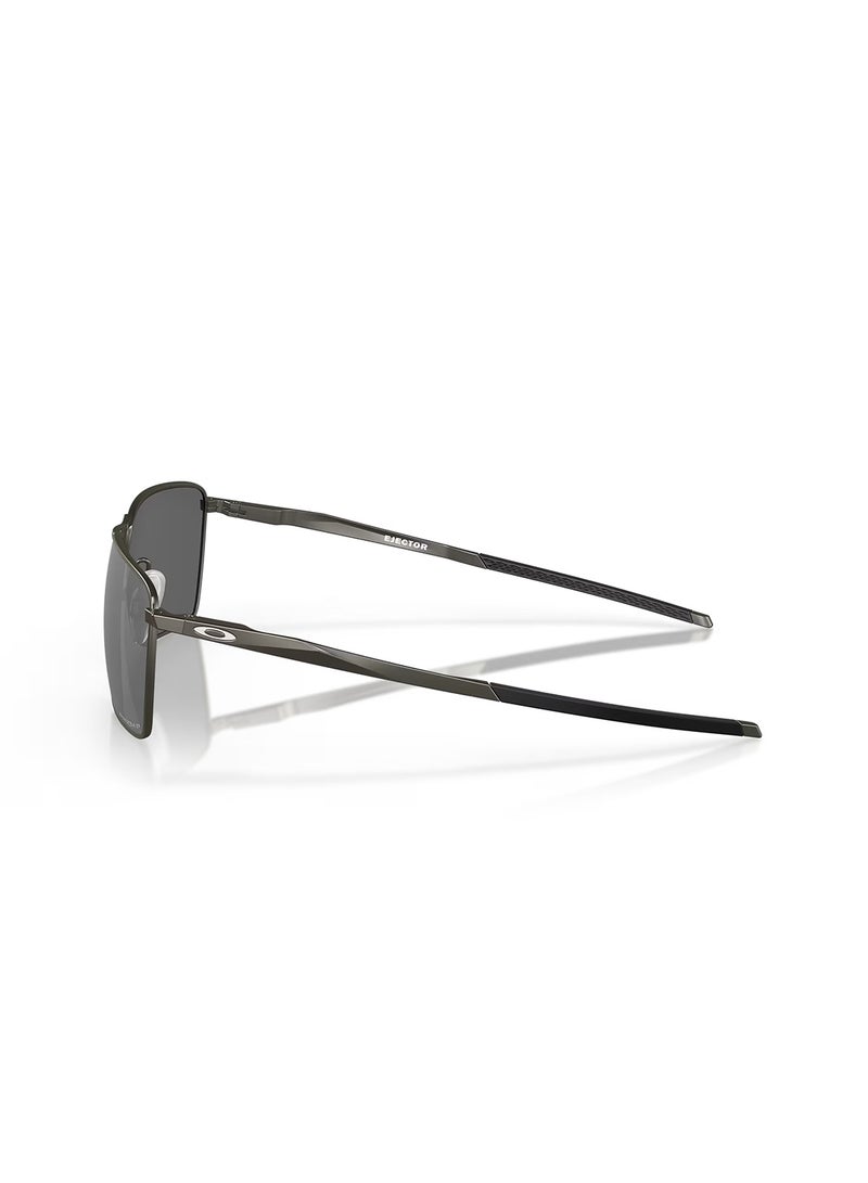 OAKLEY نظارة شمسية مستطيلة الشكل بمرآة للرجال - OO4142 0358 58 - مقاس العدسة: 58 ملم - Image 3