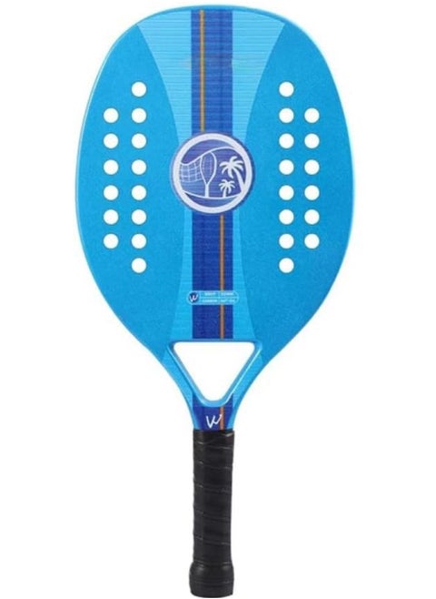 Beach Tennis Racket with Carbon Fiber Face and Memory Foam Primary