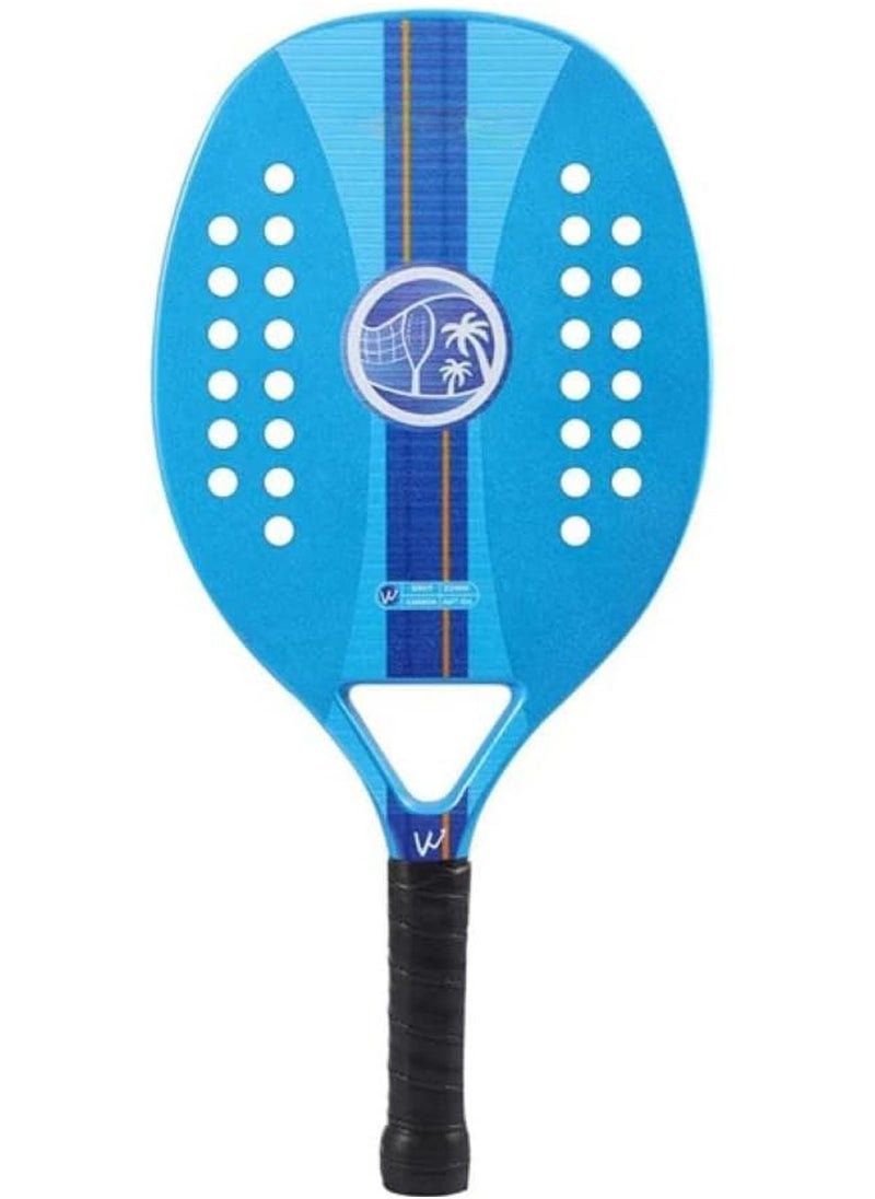 Beach Tennis Racket with Carbon Fiber Face and Memory Foam Primary