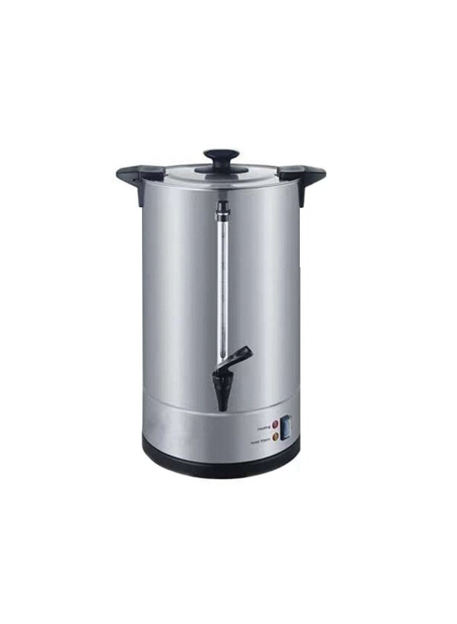 Restaurantware 110 Cup Coffee Urn, 1 Double Wall Hot Beverage Dispenser - Quick Brewing, For Home Or Commercial Use, Stainless Steel Coffee Dispenser, Equipped With Water Gauge and Safety Mechanism,  - Image 1