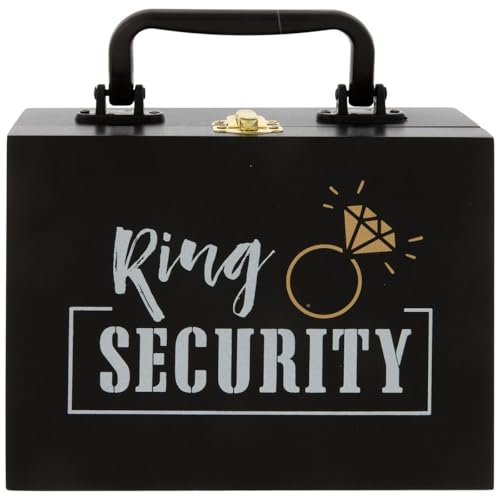 Hobby Lobby Ring Security Wood Briefcase Box - Image 1