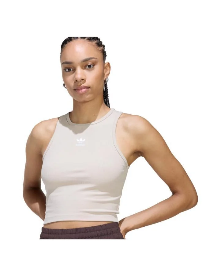 Adidas Originals  Essentials Ribbed Tank Top for Women | Best Price UAE