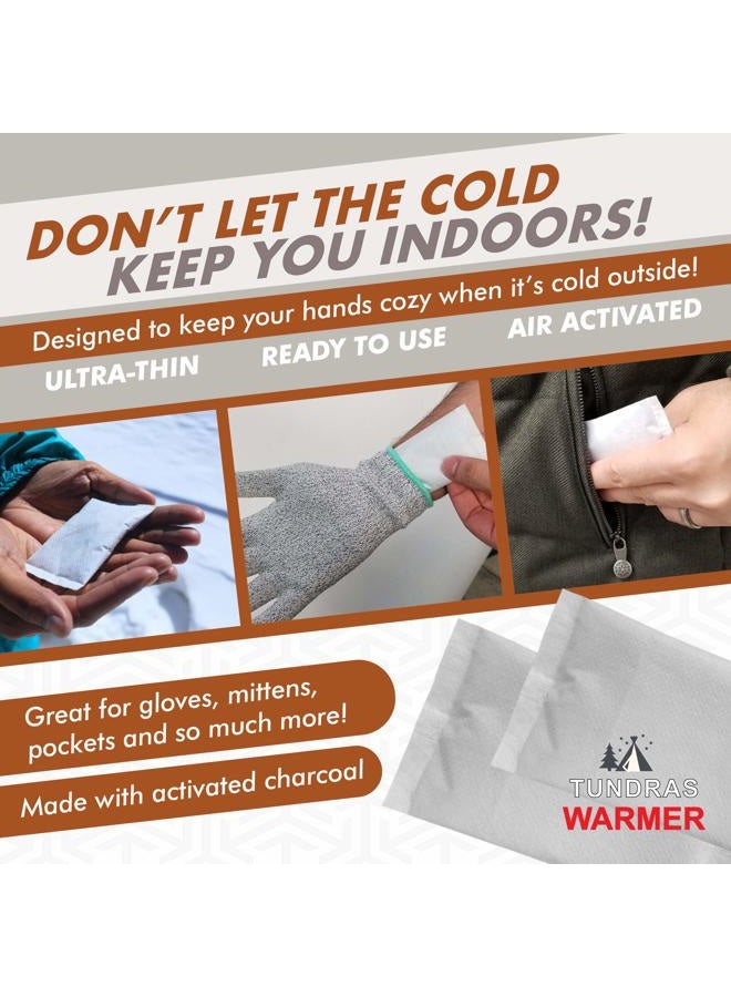 Lentra Hot Hand Warmers 11 Hours Long Lasting - 40 Count - Natural Odorless Safe Single Use Air Activated Heat Packs for Hands, Toes and Body - Up to 11 Hours of Heat - TSA Approved - Image 4