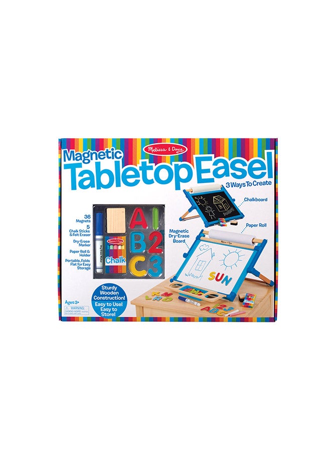 Melissa & Doug Deluxe Letters and Numbers Wooden Stamp Set ABCs 123s With Activity Book, 4-Color Stamp Pad ABC Stamps, Kids Arts  And Crafts, Letter Stamps, Number Stamps For Kids Ages 4+  - Image 1
