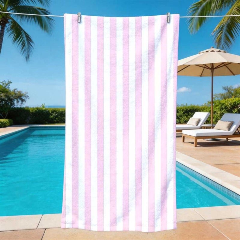 Microfiber Beach Towel 70 x 140 cm Quick Dry Lightweight Fast Drying Soft Summer Swimming Outdoor Comfortable Luxury Gift - Image 1