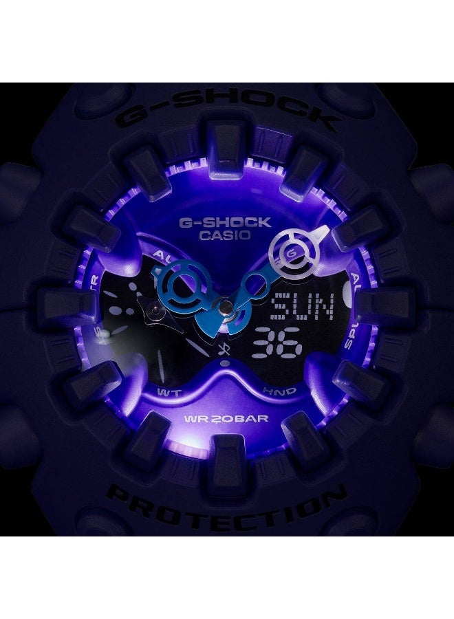 Casio G-Shock Digital Wrist Watch, Purple, 20BAR Water Resistant - Image 3