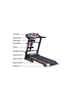Lijiujia Leggiogia 2 HP Treadmill with 120 kg Load Capacity and Massage Device  - Image 2