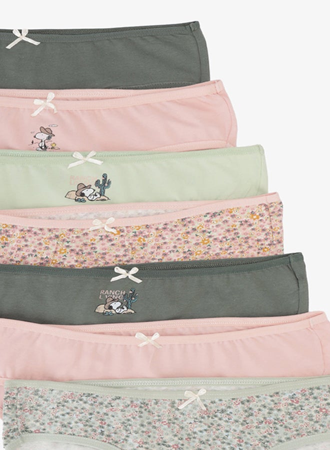 Carina Pack of 7 Colored Bikini Panties - Image 3