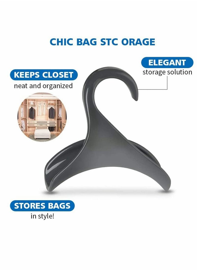 Y&D Purse Hanger Hook Bag Rack Holder, Handbag Organizer Storage 2 Pcs Black  - Image 3