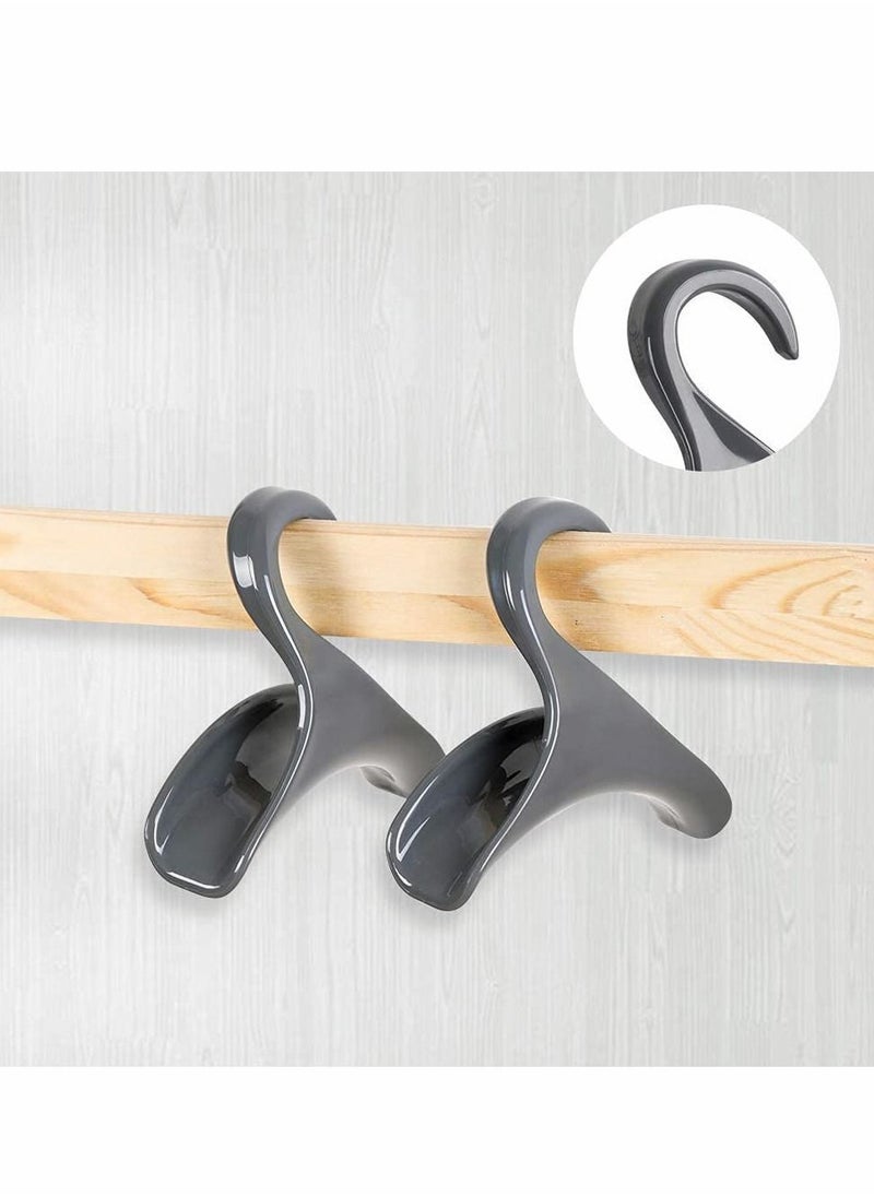 Y&D Purse Hanger Hook Bag Rack Holder, Handbag Organizer Storage 2 Pcs Black  - Image 4