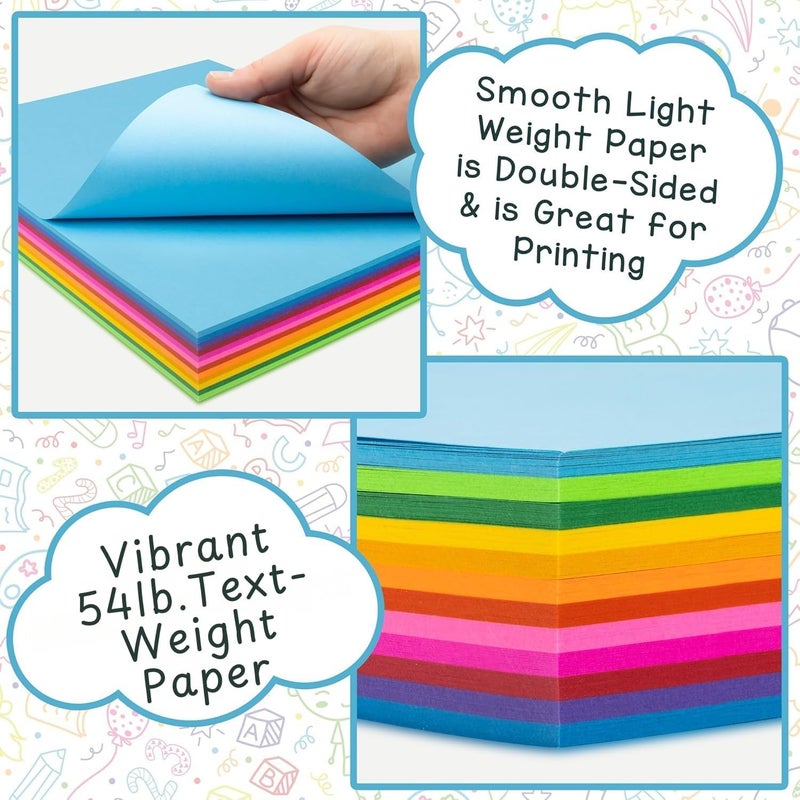 AL FAKHAMA Multipurpose Yellow Colored Paper - 100 Sheets, 80 GSM, A4 Size - Image 3