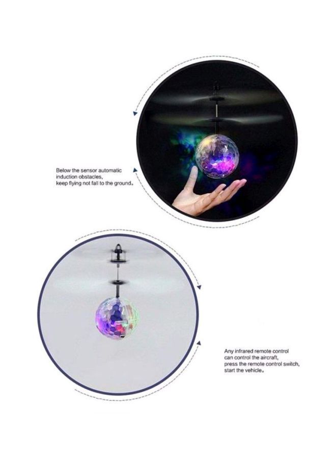 NIBEMINENT Ball Quadcopter Infrared Induction Luminous Toy 18x5x16centimeter  - Image 5