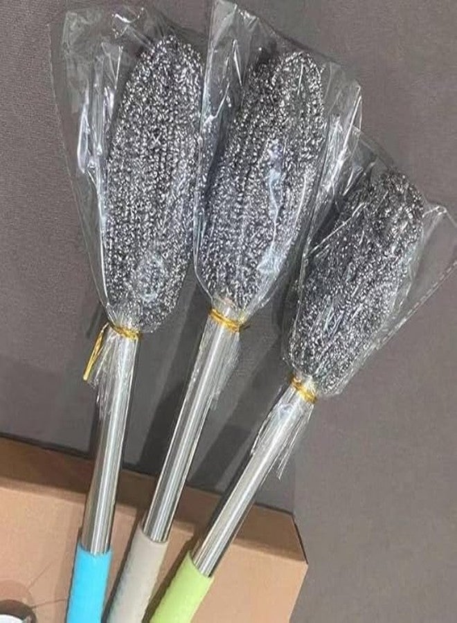 AKSHAR Long Handle Steel Wire Bottle Cleaning Brush for Narrow Neck Containers, Bottle, Vase, Glassware - Multipurpose Household Cleaning Brush for Sink, Kitchen, Toilet, Bathroom & Utensils (1) - Image 4