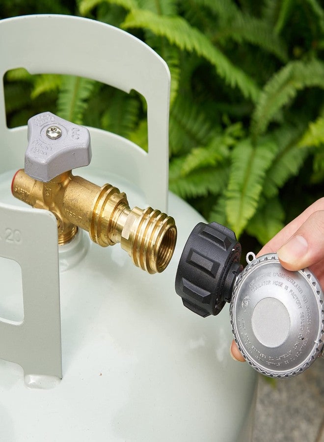 CALPOSE POL to QCC1 Propane Adapter, Old to New, Propane Tank Adapter Converts POL LP Tank Service Valve to QCC1/Type1 Hose or Regulator - Image 5