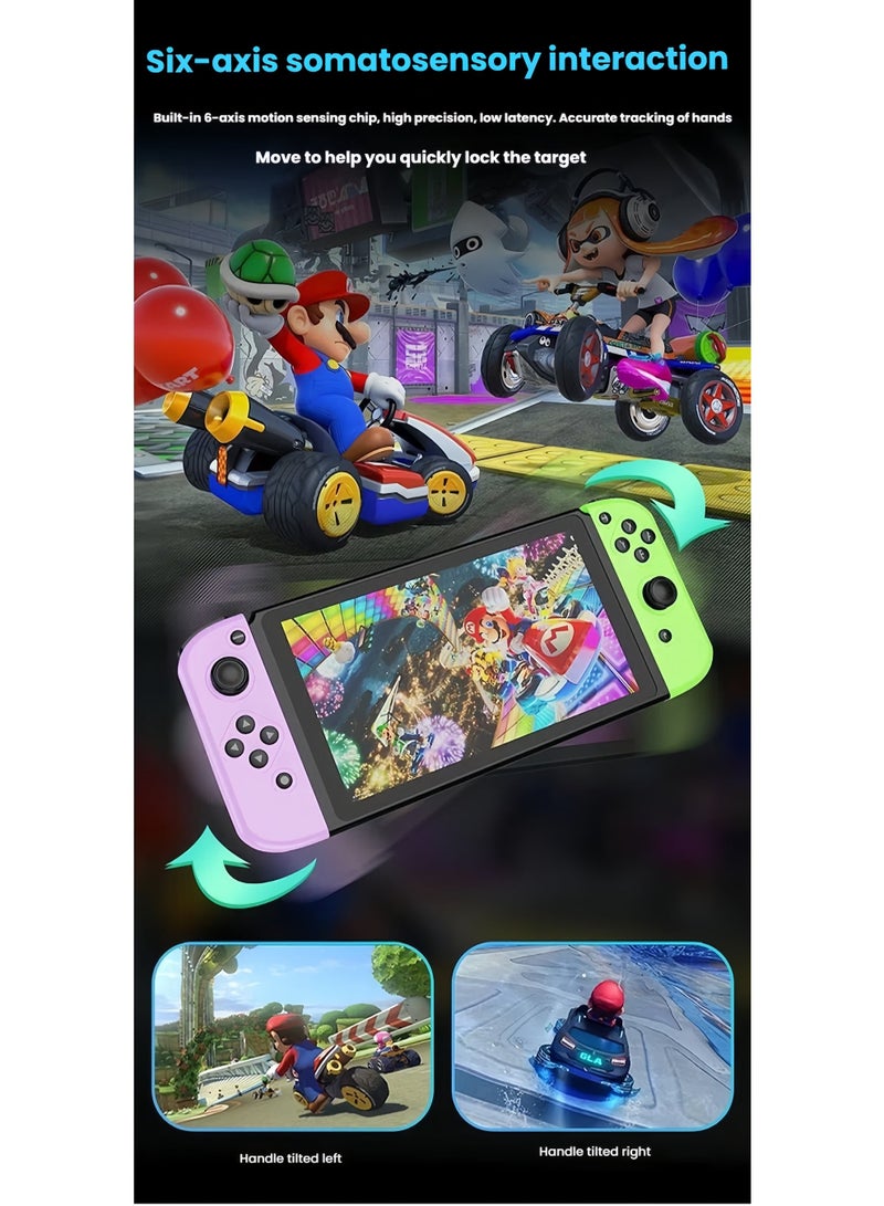 Joy Cons Wireless Controller for Nintendo Switch, L/R Controllers Replacement Compatible with Nintendo Switch - Image 2