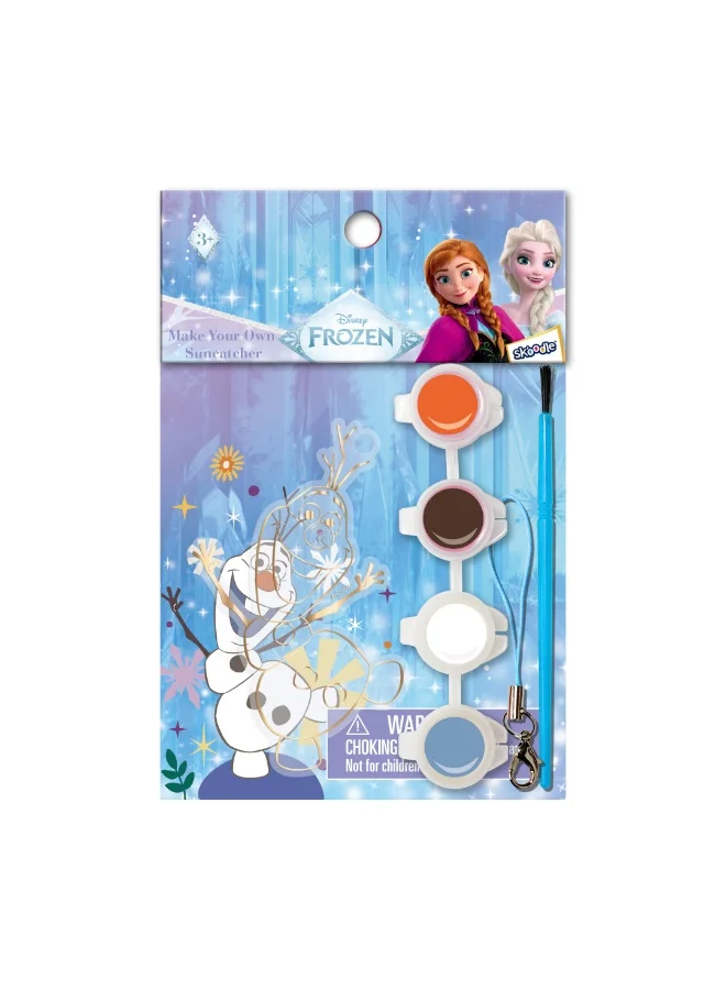 ديزني Frozen Olaf Make Your Own Suncatcher | Painting Kit | Art & Craft For Kids | Fun Staycation Activity | Age 3+