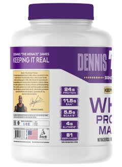 DENNIS JAMES Signature Series Whey Protein Matrix 5lbs - Advanced Muscle Building Formula (Chocolate Fudge)  - Image 3