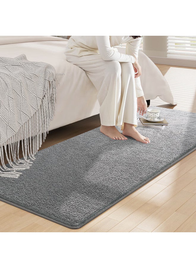 Dajiang Bedside Rug, Bedroom Plush Throw For Girls' Room, Stuffed Floor Mat, 60x160cm - Image 1