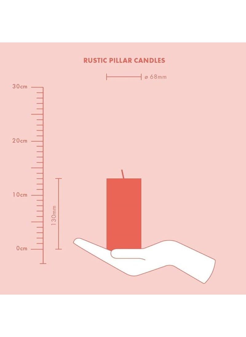 BOLSIUS - Shimmer Pillar Candle Gold - Image 1