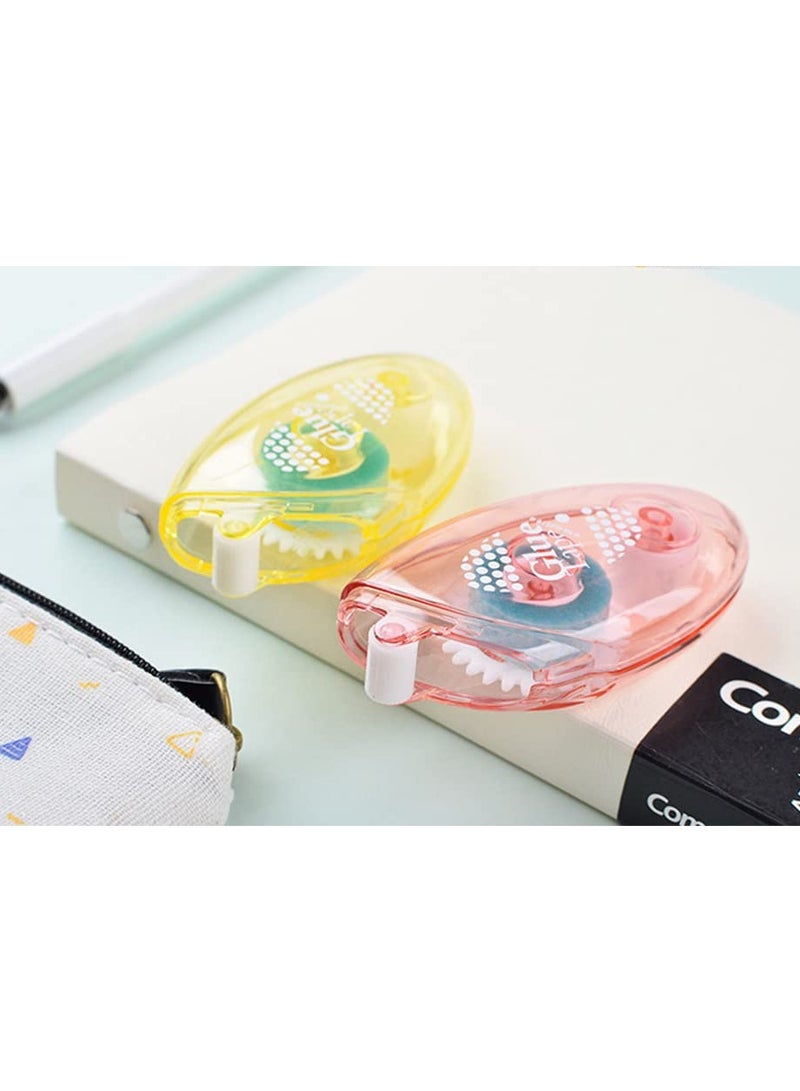 Bukela Double Sided Adhesive Scrapbook Runner Tape Roller Permanent Adhesive Dots Roller Applicator, for Cards and Giftwrap, Acid-Free and Archival Safe Scrapbooking Tape (Random Color) - Image 3