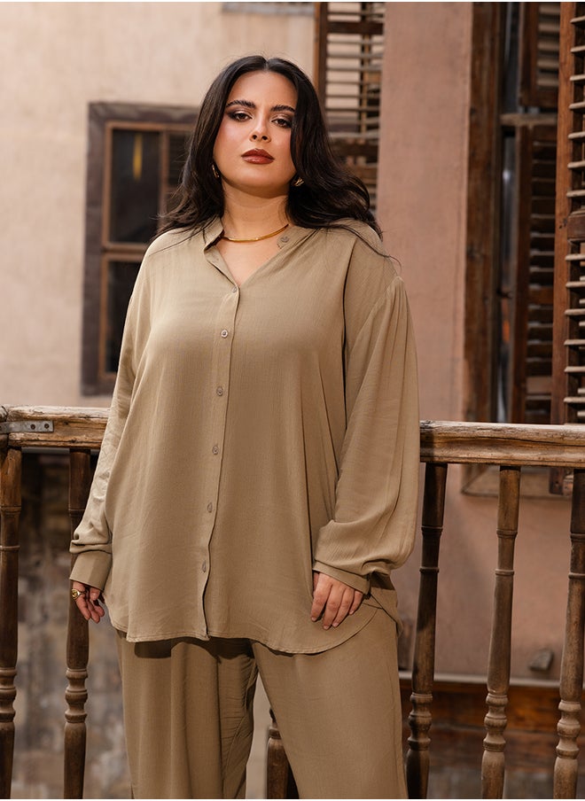 Clue - Lightweight Tencel Shirt - Image 1