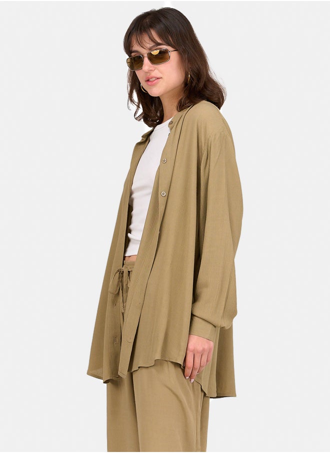 Clue - Lightweight Tencel Shirt - Image 1