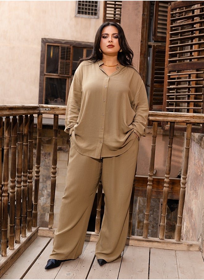 Clue - Lightweight Tencel Shirt - Image 1
