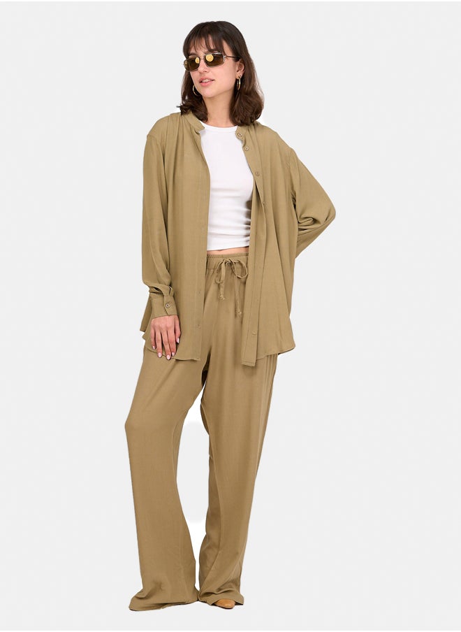 Clue - Lightweight Tencel Shirt - Image 1