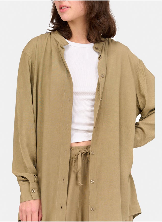 Clue - Lightweight Tencel Shirt - Image 1