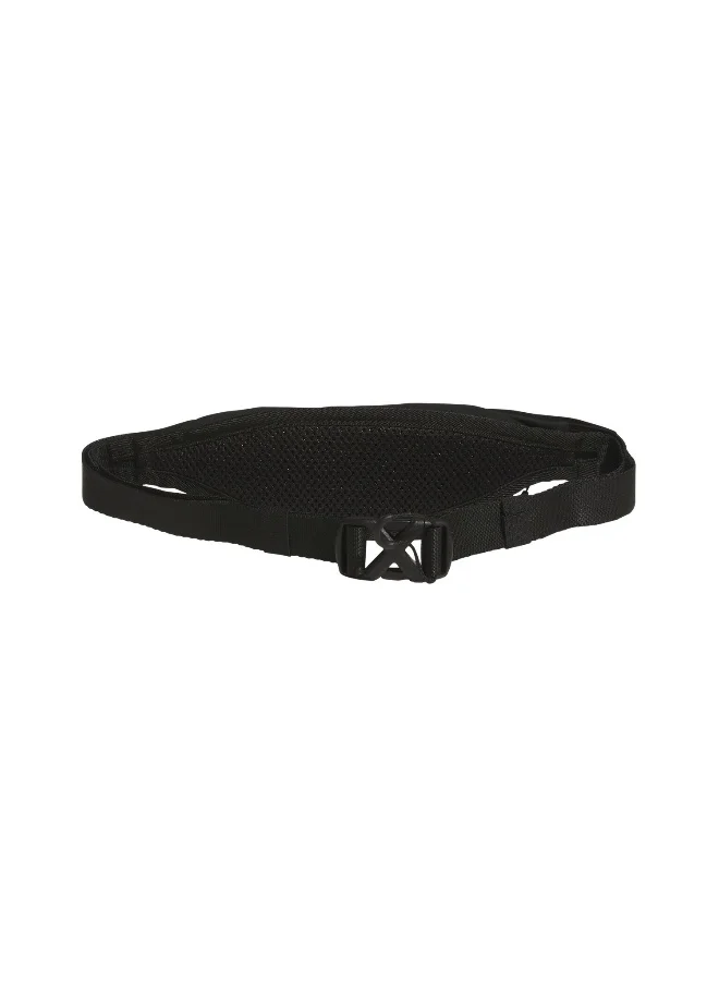 adidas Adidas Run Belt U Black Running Bags For Unisex