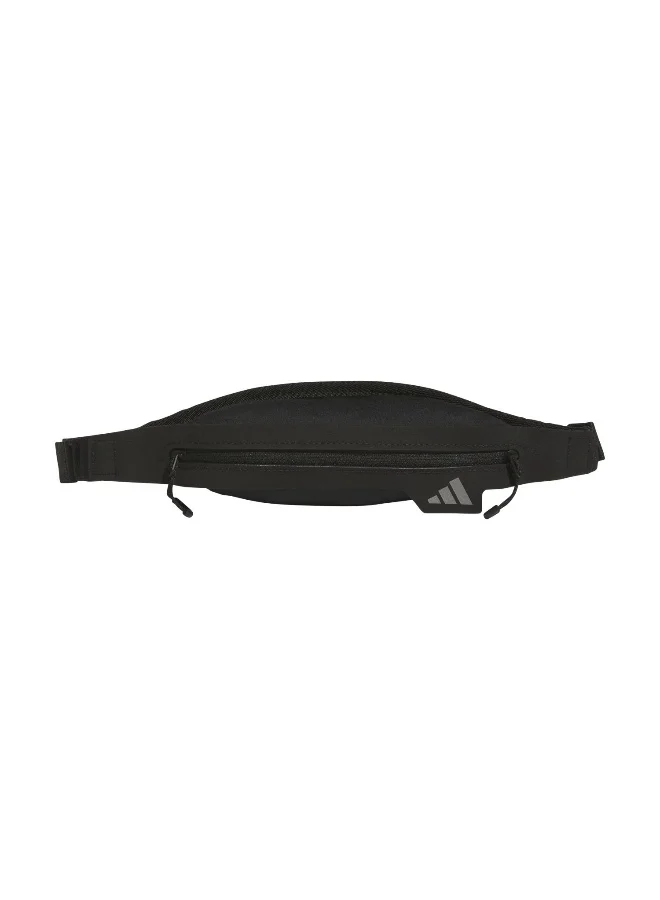 adidas Adidas Run Belt U Black Running Bags For Unisex