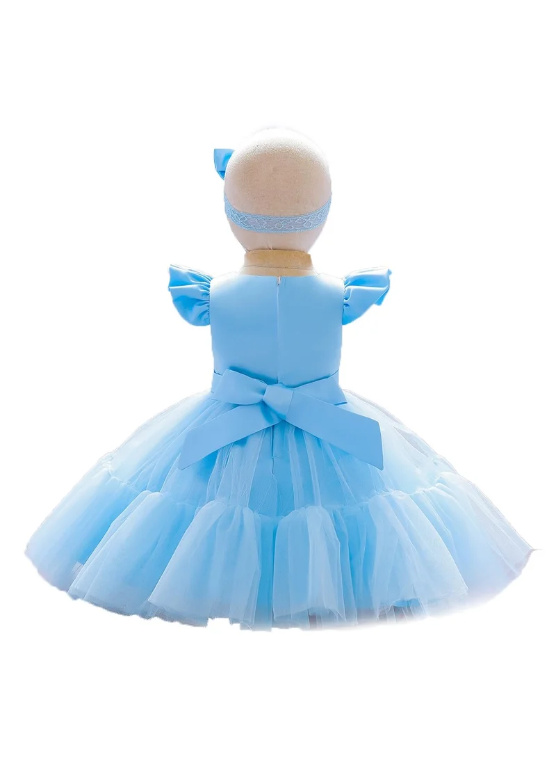 D'Daniela Party Dresses for Baby - Blue