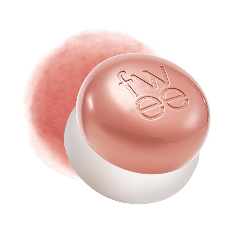 fwee fwee Blurry Pudding Pot | Airbrushed Blush & Lip, Buildable Pigment, Long-lasting, Lightweight, Easy to Blend, Natural Soft Matte Finish - My (Peachy Nude) | 0.17 oz