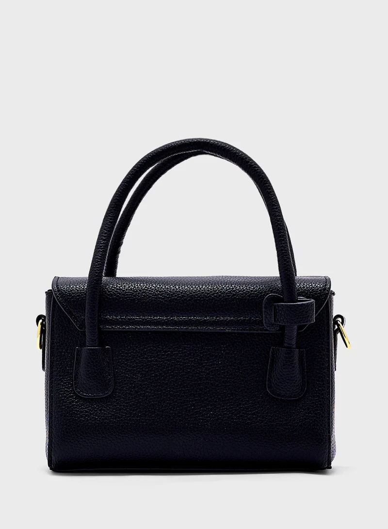 ELLA Minimalistic Satchel Bag With Wide Long Strap