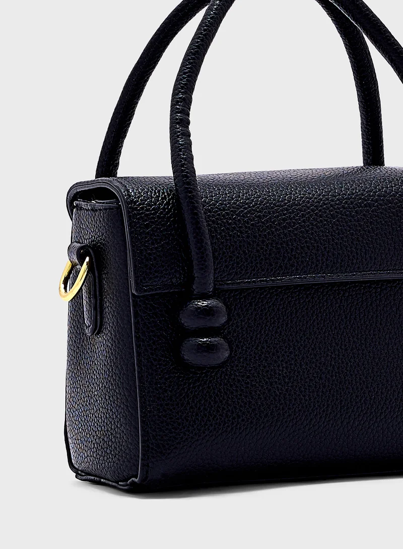ELLA Minimalistic Satchel Bag With Wide Long Strap