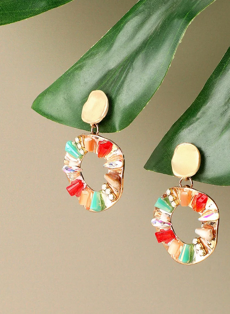SOHI Party Artificial Drop Earring Jewellery