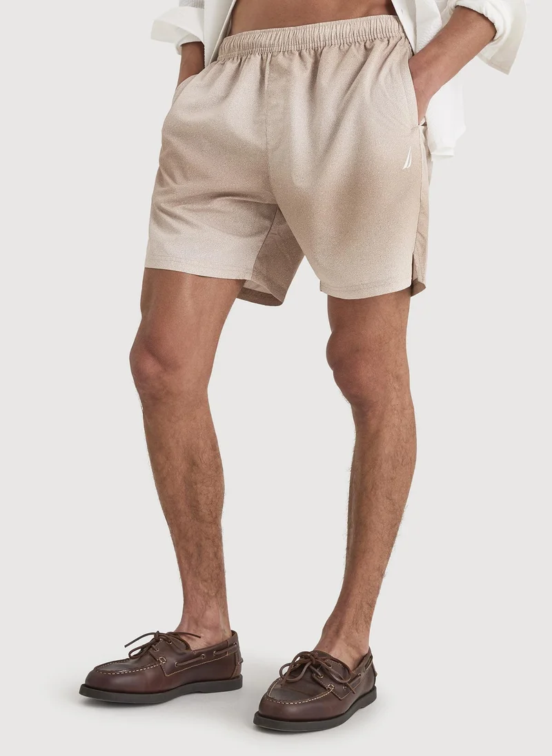 Men Regular Fit Swim Shorts for Beach and Pool Wear-Taupe