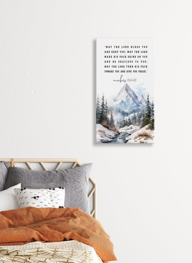 GUDIAO Inspirational Christian Canvas Wall Art Farmhouse Decor Positive Scripture Canvas Prints Religious Wall Decor Bible Verse Framed Artwork Pictures Paintings for Girls Room Game Room Decoration - Image 4
