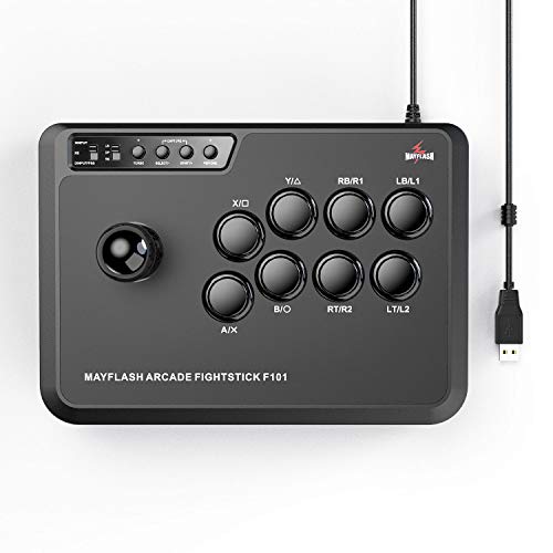 MAYFLASH Arcade Fighting Stick F101 for Switch/Switch 2, PC Windows, PS3, Android, NeoGeo mini, SEGA MEGA Drive mini, GENESIS mini - Image 4