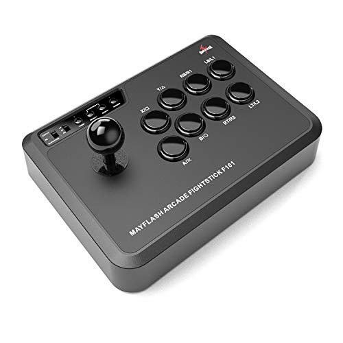 MAYFLASH Arcade Fighting Stick F101 for Switch/Switch 2, PC Windows, PS3, Android, NeoGeo mini, SEGA MEGA Drive mini, GENESIS mini - Image 2