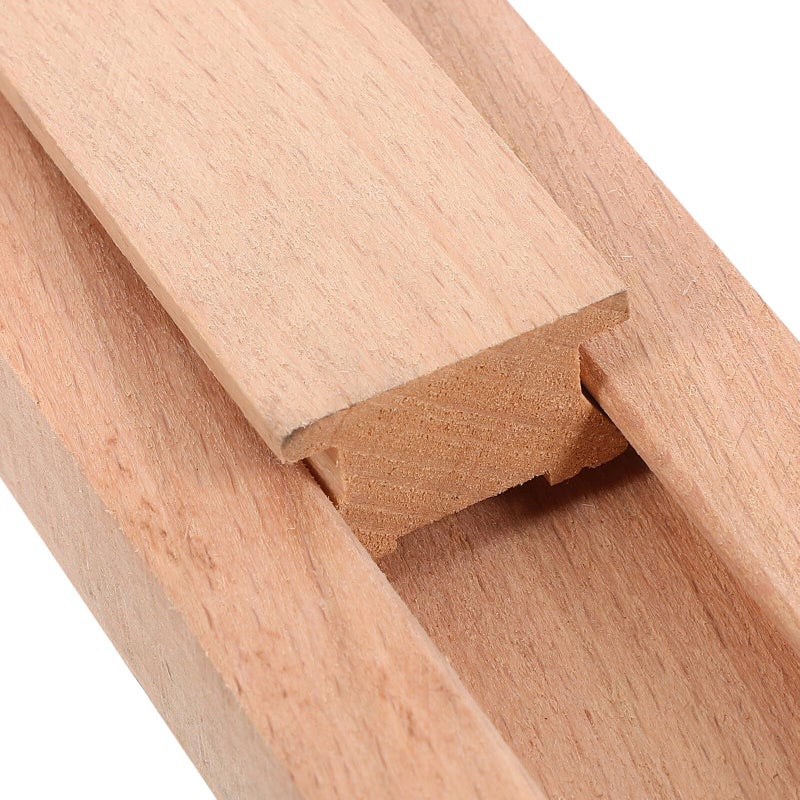 250mm Solid Wood Drawer Slides 2pcs Bottom Mount Center Guide Rails For Cabinets - Image 4
