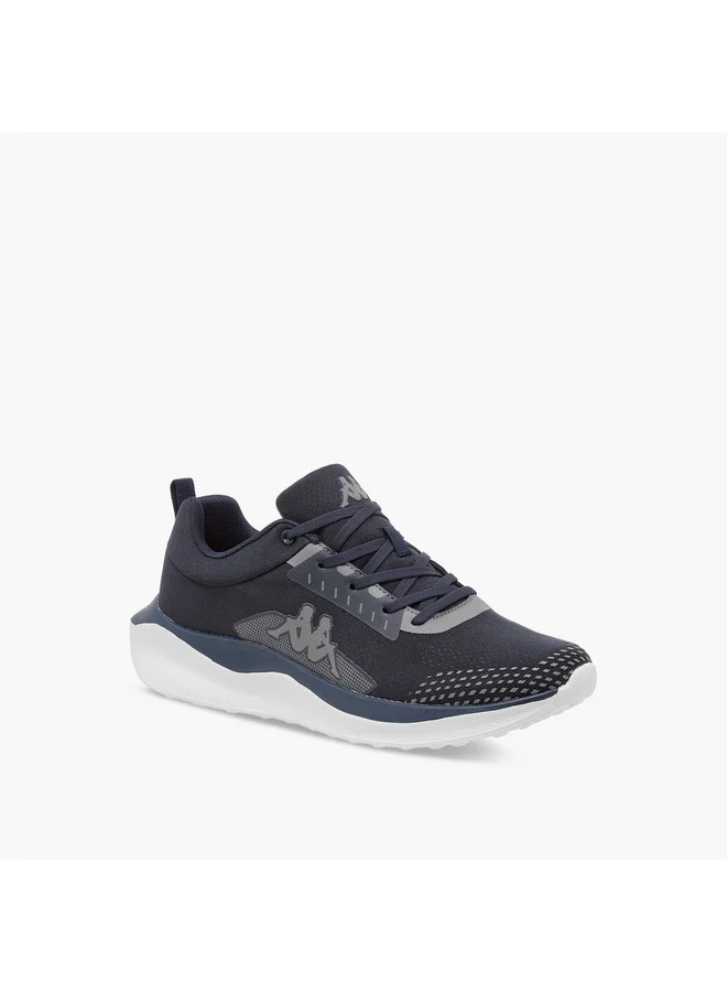 Kappa Men's Logo Detail Sports Shoes with Lace-Up Closure