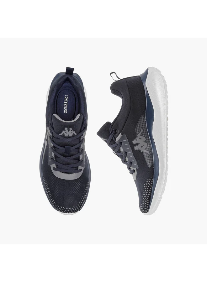 Kappa Men's Logo Detail Sports Shoes with Lace-Up Closure