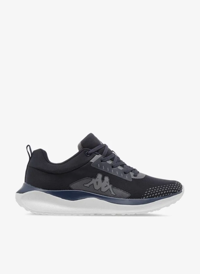 Kappa Men's Logo Detail Sports Shoes with Lace-Up Closure